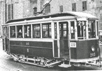 Public transport in Florence since the war to the eighties