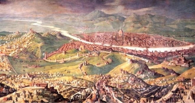 Materassi e calcio in costume: l’assedio del 1529.
