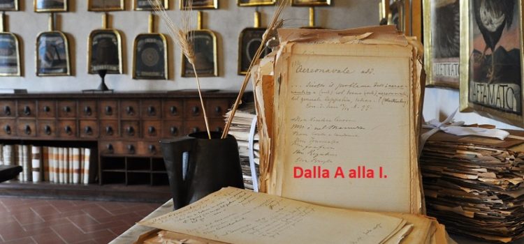 Vocabolario Fiorentino. Dalla A alla I.