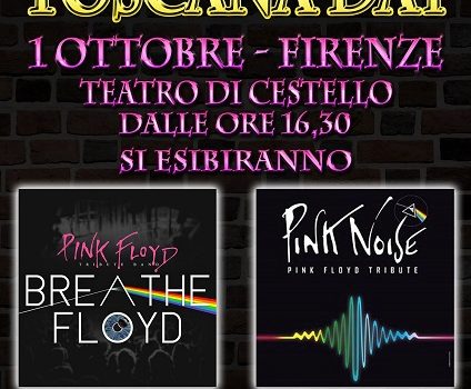 Un concerto di beneficenza unico! Pink Floyd a Firenze!