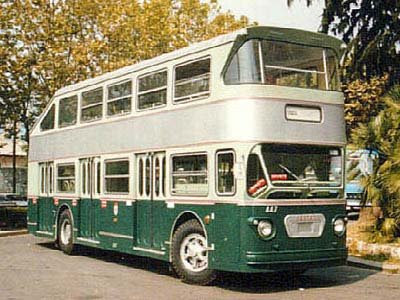 Aerfer VE.111 “Metropol”, autobus bipiano su meccanica Fiat 412.