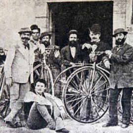 Prima corsa ciclistica, su strada, con partenza da Firenze.