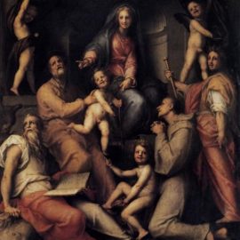 Pala Pucci un Pontormo poco conosciuto e anche mal illuminato.