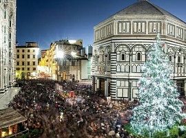 Passeggiare per Firenze nel periodo natalizio