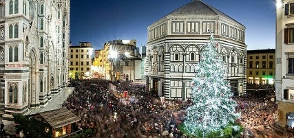 Passeggiare per Firenze nel periodo natalizio