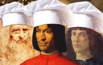 Metti una sera a cena con  Leonardo da Vinci e Alessandro Filipepi (Botticelli)