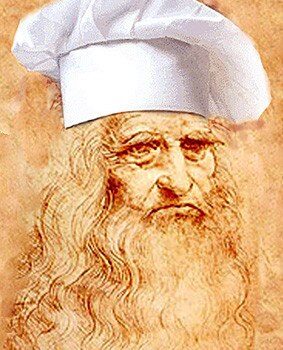 Leonardo in cucina