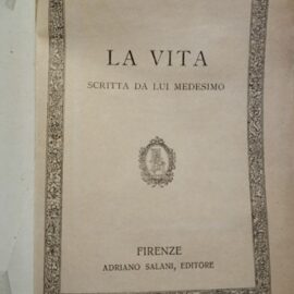 Benvenuto Cellini autobiografia: prima parte